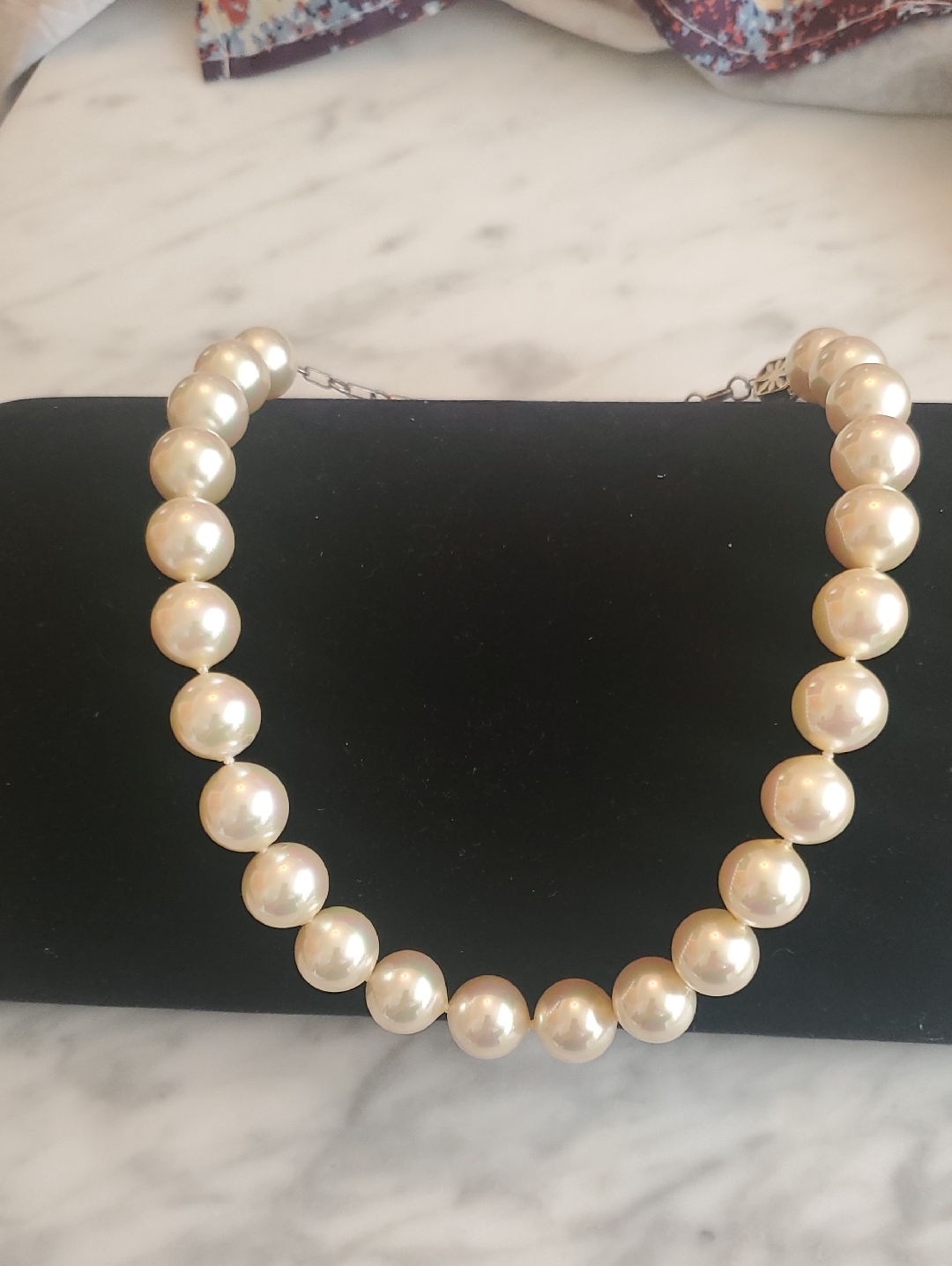 Spectacular Vintage 12mm Majorica Pearls